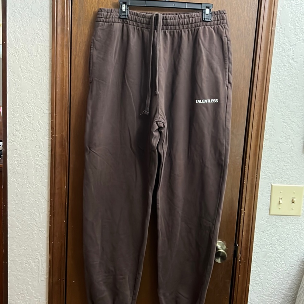 Talentless brown sweat pants, size XL, NWOT